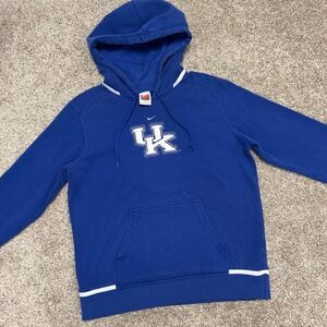 Vintage Nike Kentucky‎ Wildcats UK Hoodie Sweatshirt Women Size Large Swoosh y2k
